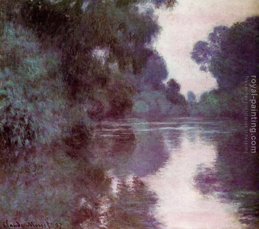 Claude Oscar Monet : Arm of the Seine near Giverny II